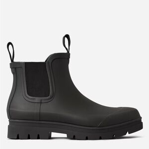 Everlane Rain Boot Black